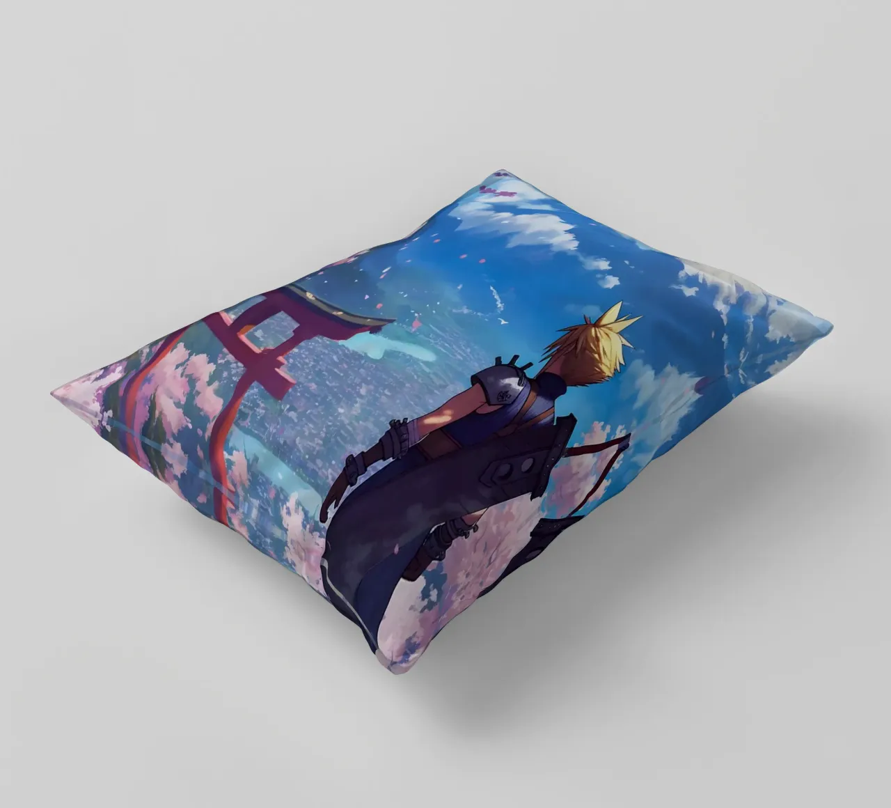Cloud From Final Fantasy cuscino da CreativeStudio