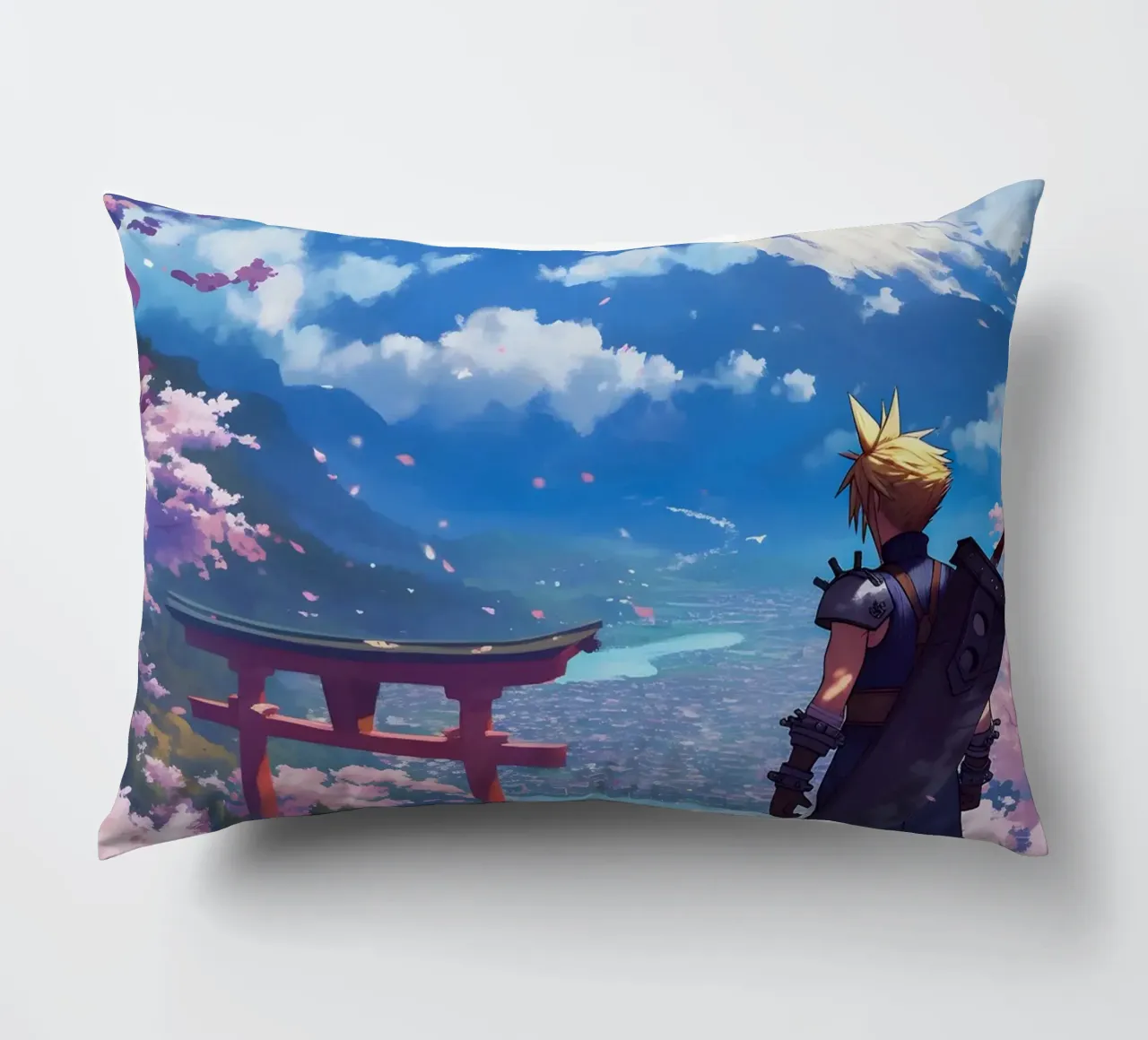 Cloud From Final Fantasy cuscino da CreativeStudio