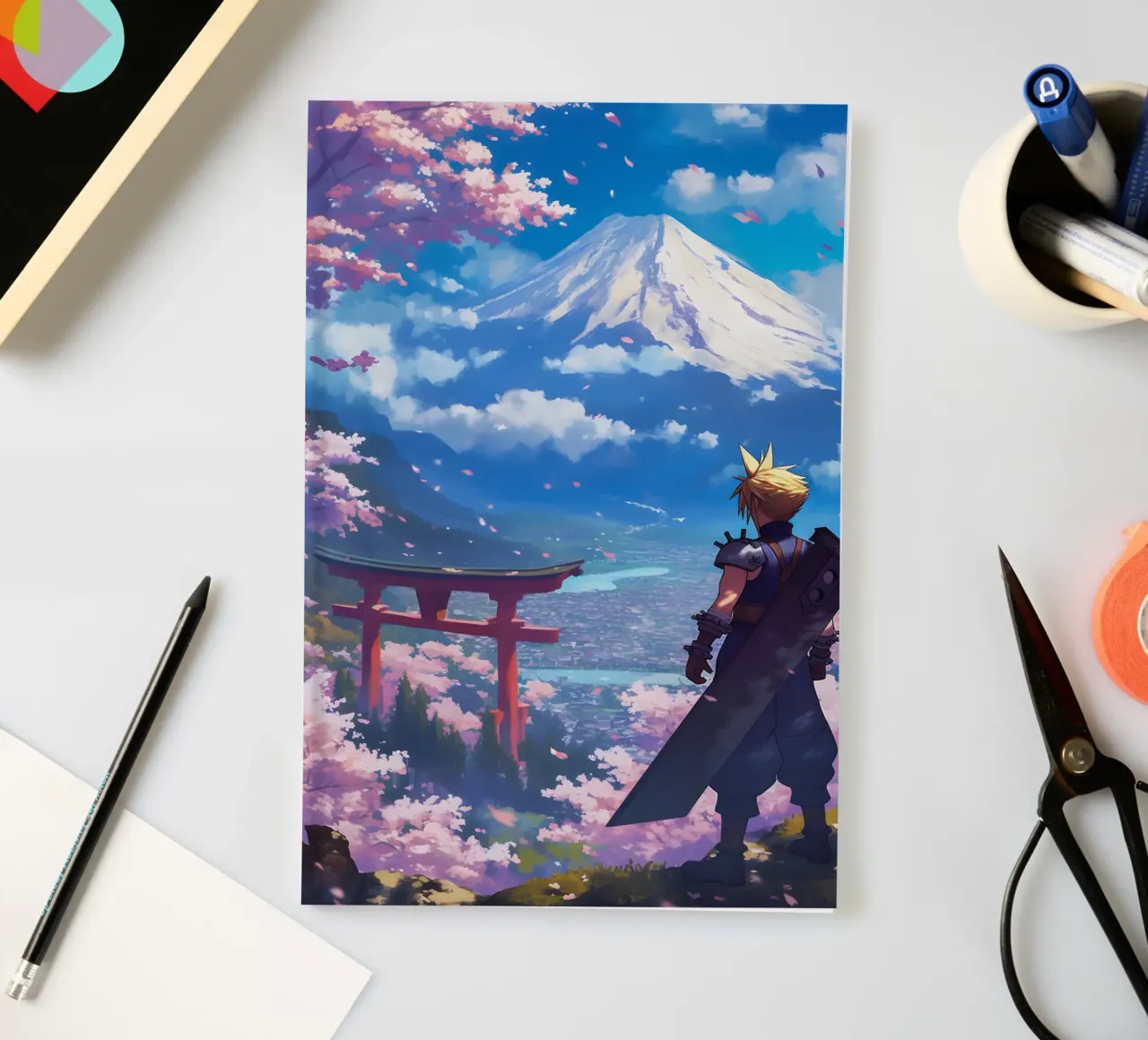 Cloud From Final Fantasy diario da CreativeStudio