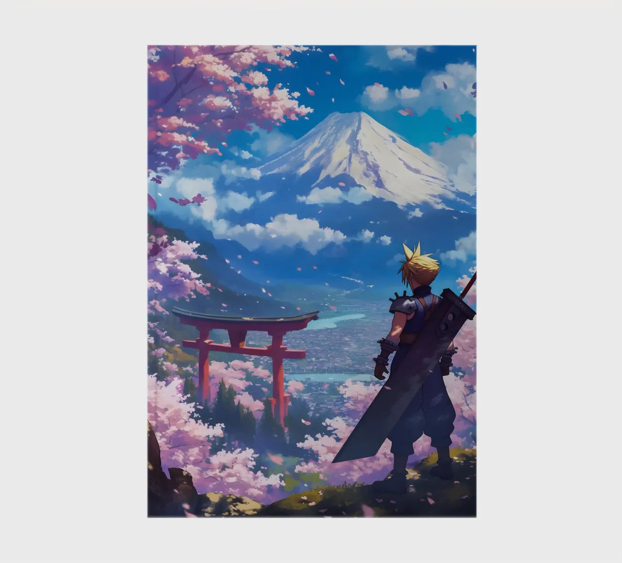 Cloud From Final Fantasy diario da CreativeStudio
