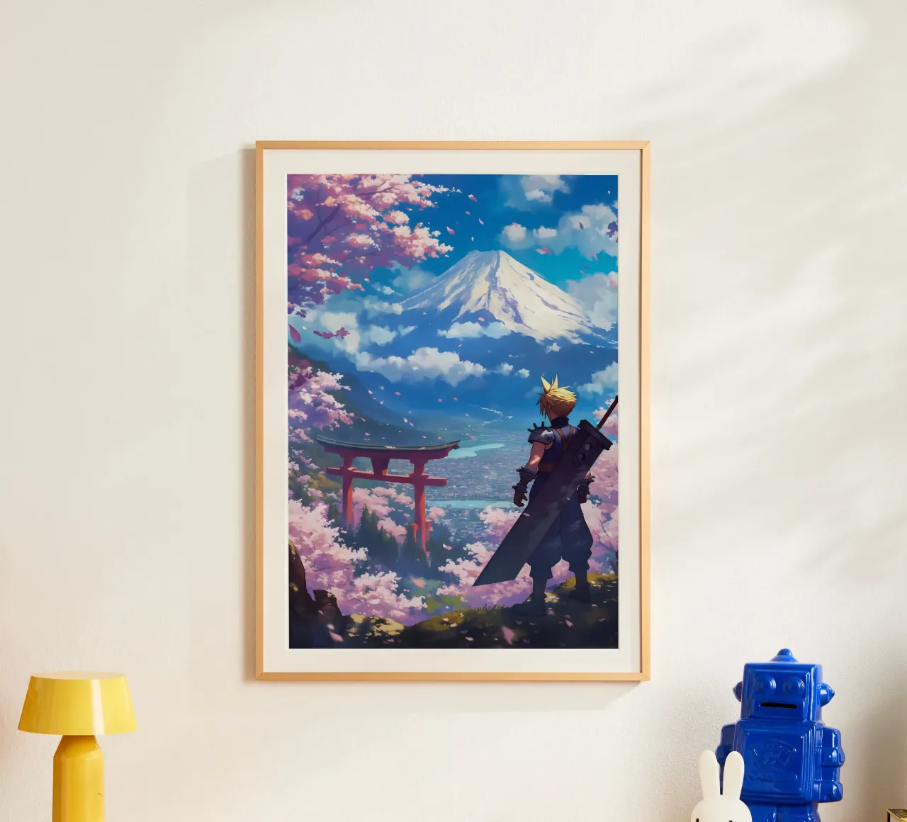 Cloud From Final Fantasy hahnemühle de CreativeStudio