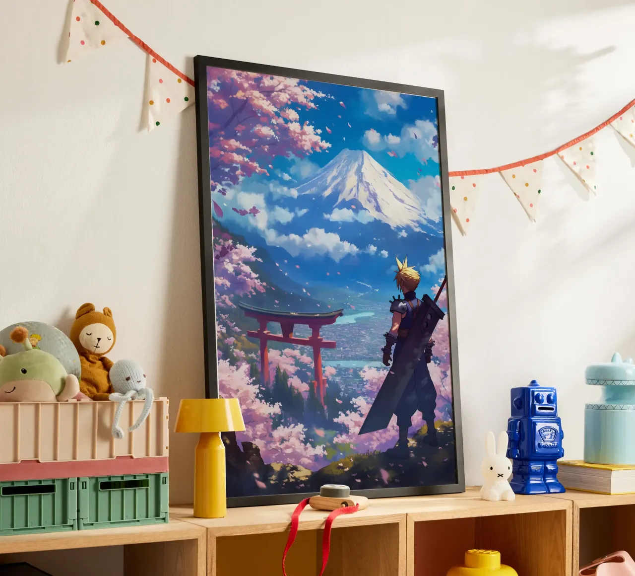 Cloud From Final Fantasy hahnemühle de CreativeStudio