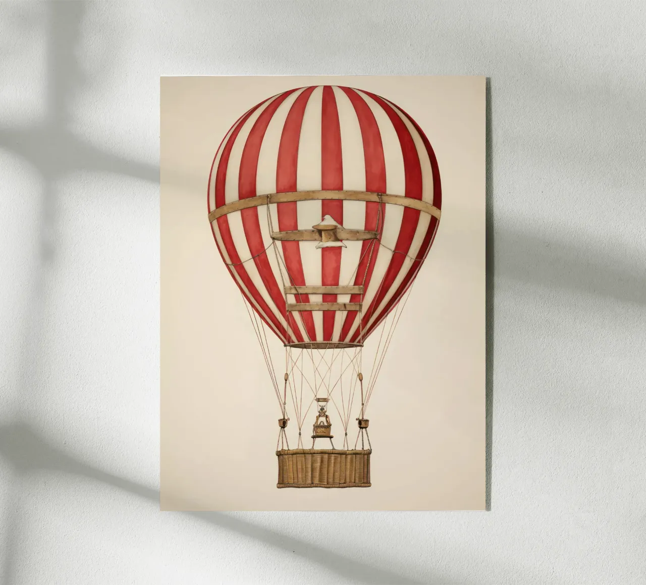 Mongolfiera d'epoca plexiglass da IamHomeStudio