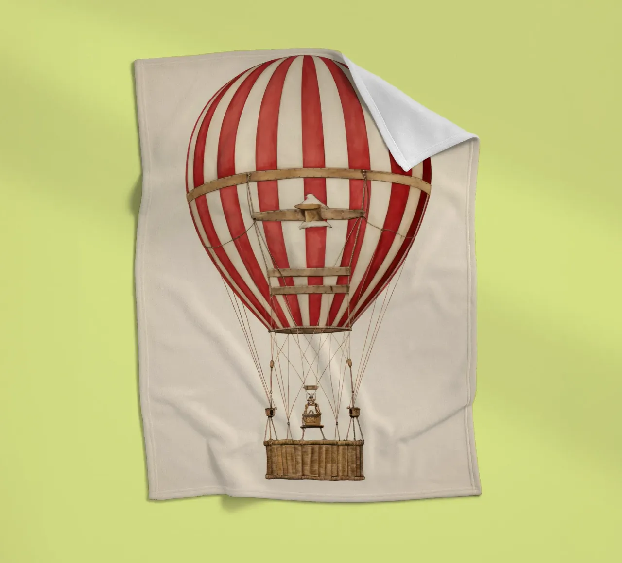 Mongolfiera d'epoca coperta in pile da IamHomeStudio