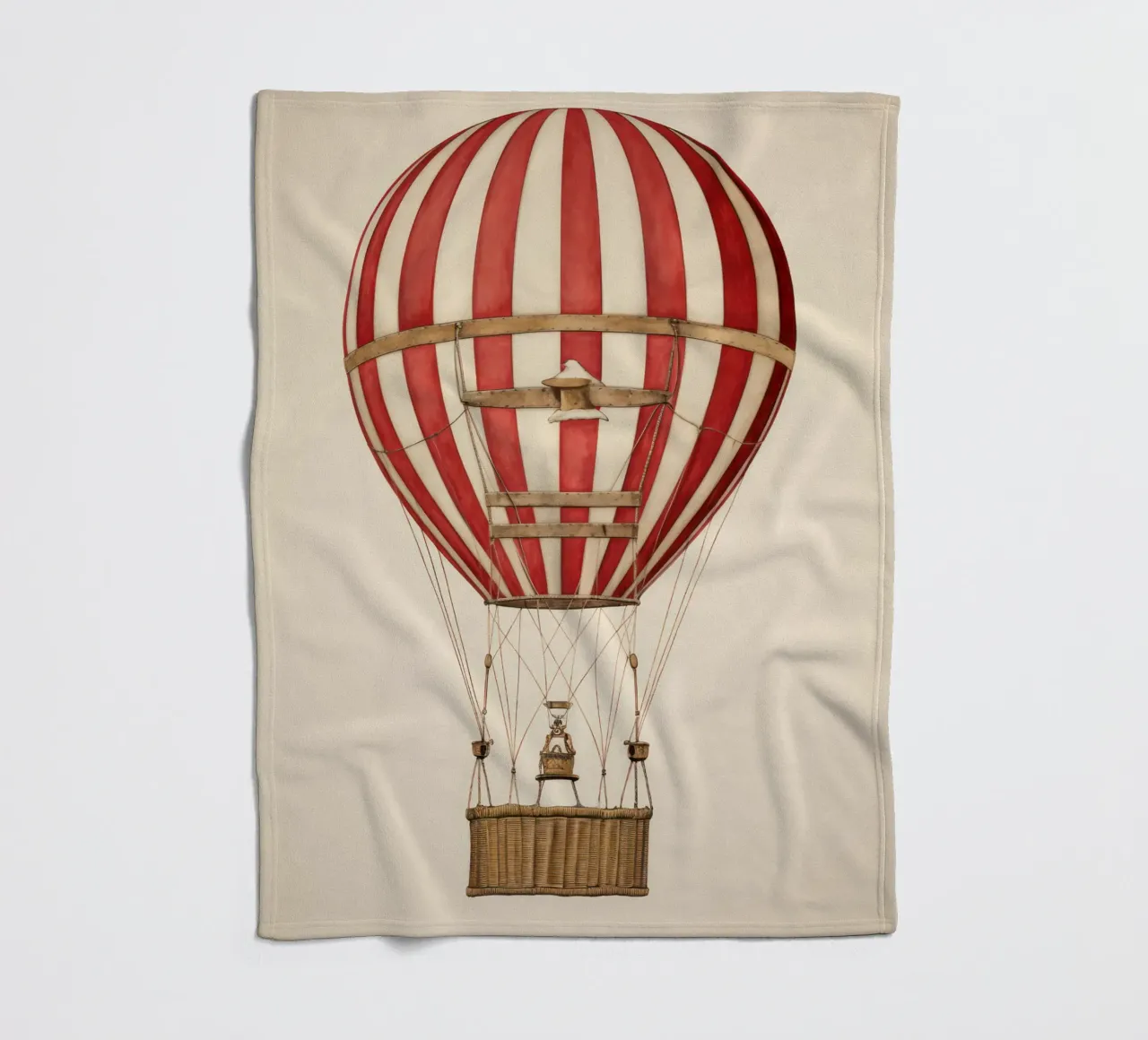 Mongolfiera d'epoca coperta in pile da IamHomeStudio