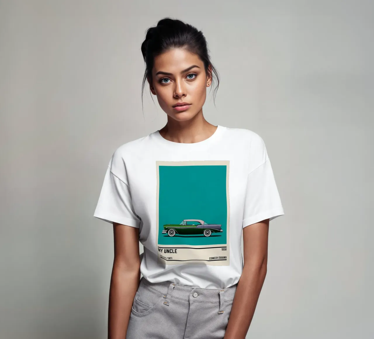 Mon Oncle car movie t-shirt da TheArtstudio