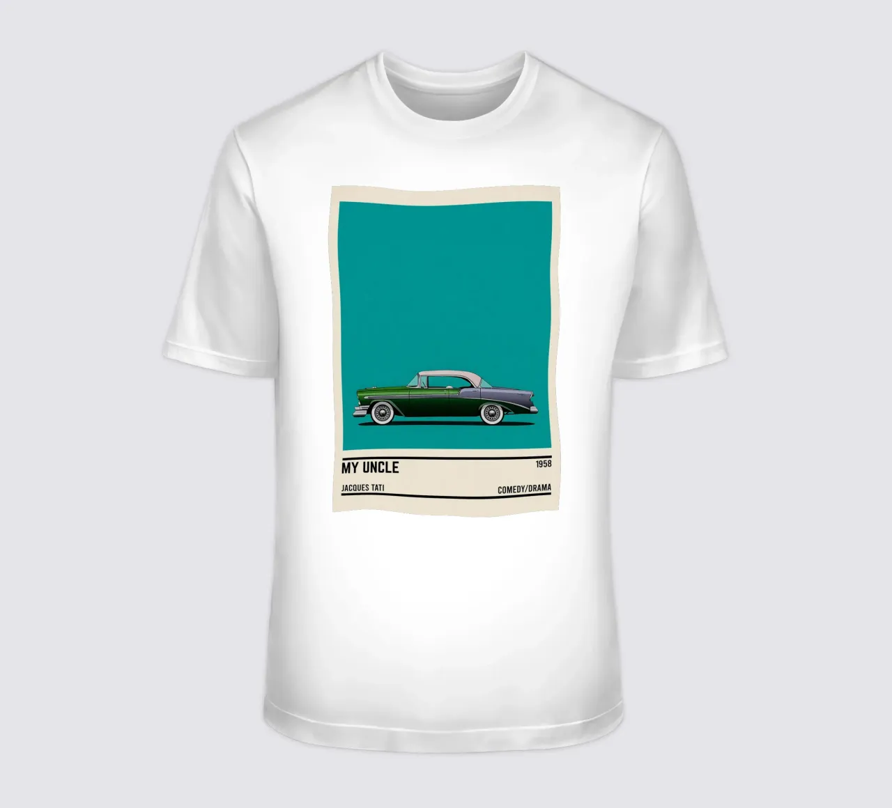 Mon Oncle car movie t-shirt da TheArtstudio
