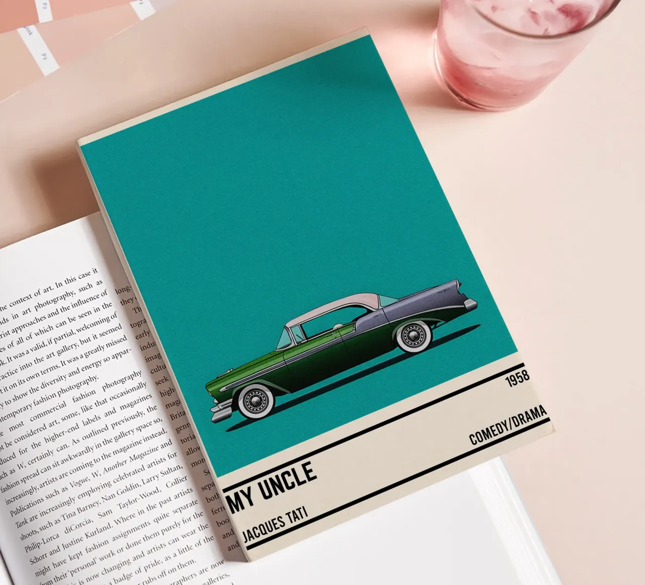Mon Oncle car movie notebook by TheArtstudio