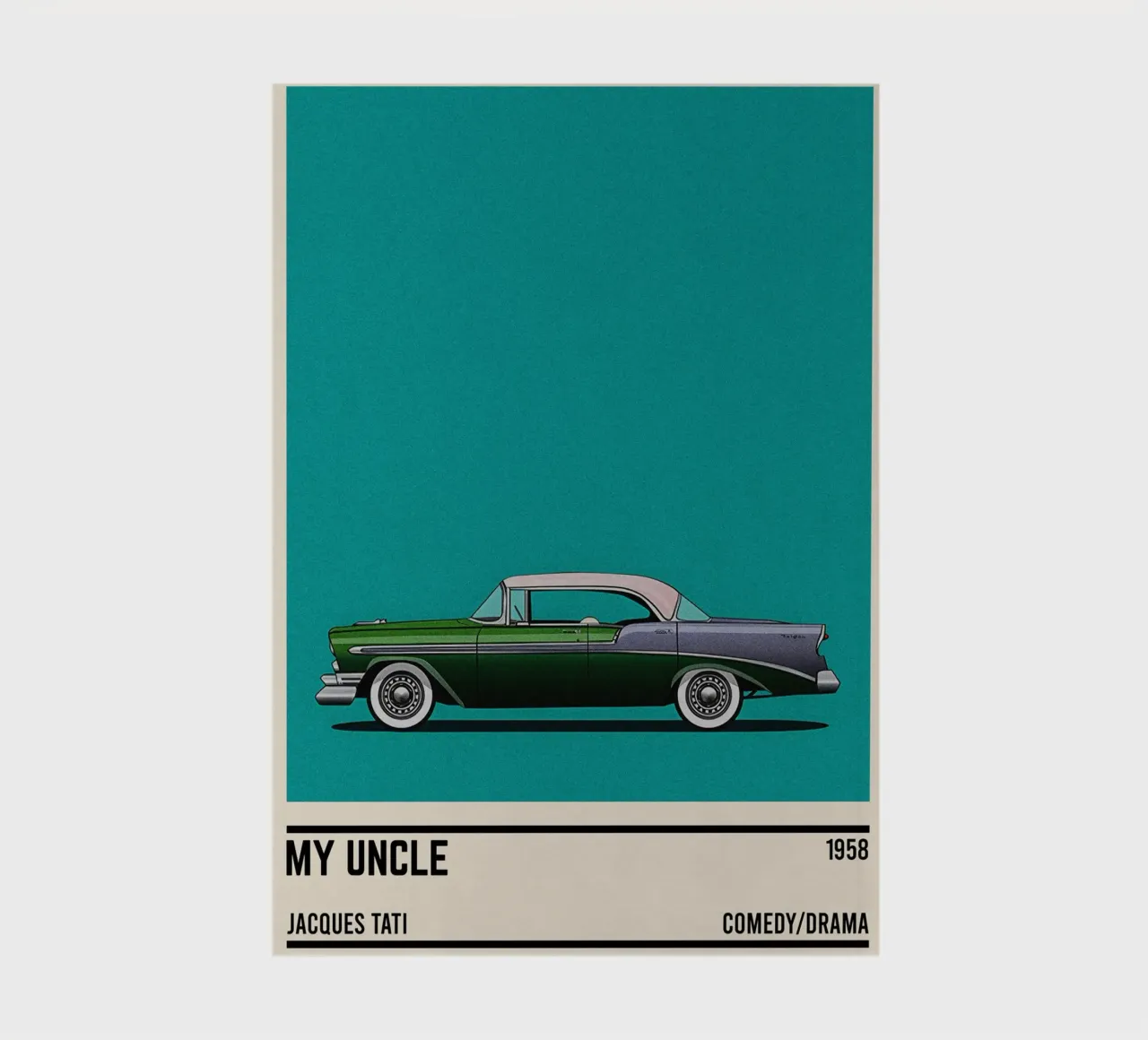 Mon Oncle car movie notebook by TheArtstudio