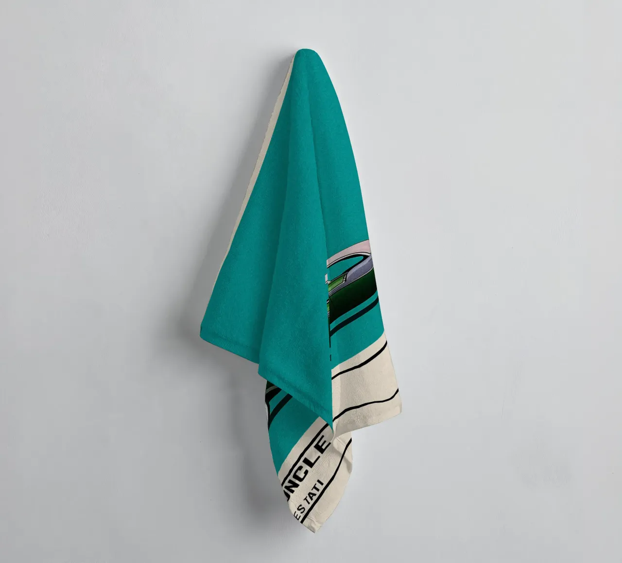 Mon Oncle car movie asciugamano da bagno da TheArtstudio