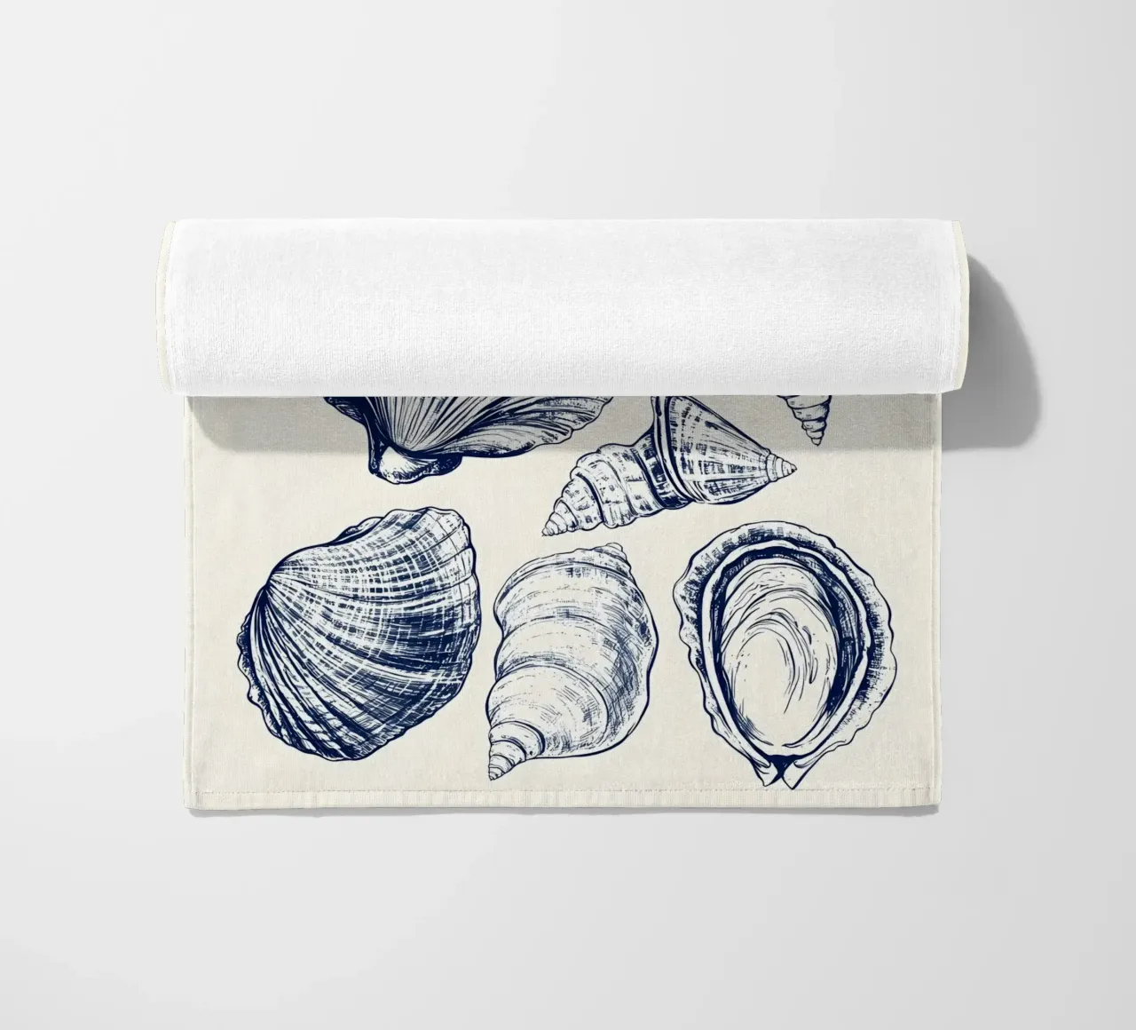 Muscheln Strandtuch von IamHomeStudio