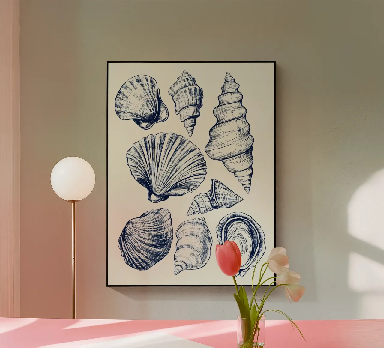 Conchiglie di mare plexiglass da IamHomeStudio