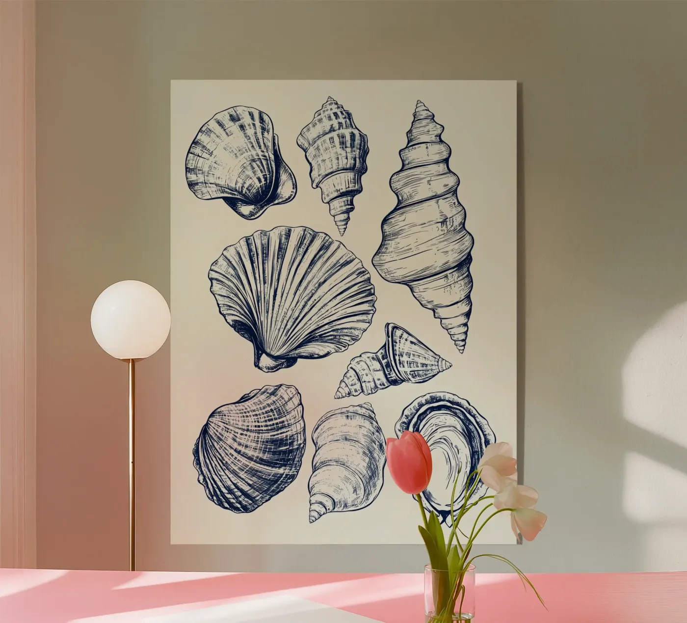 Conchiglie di mare plexiglass da IamHomeStudio