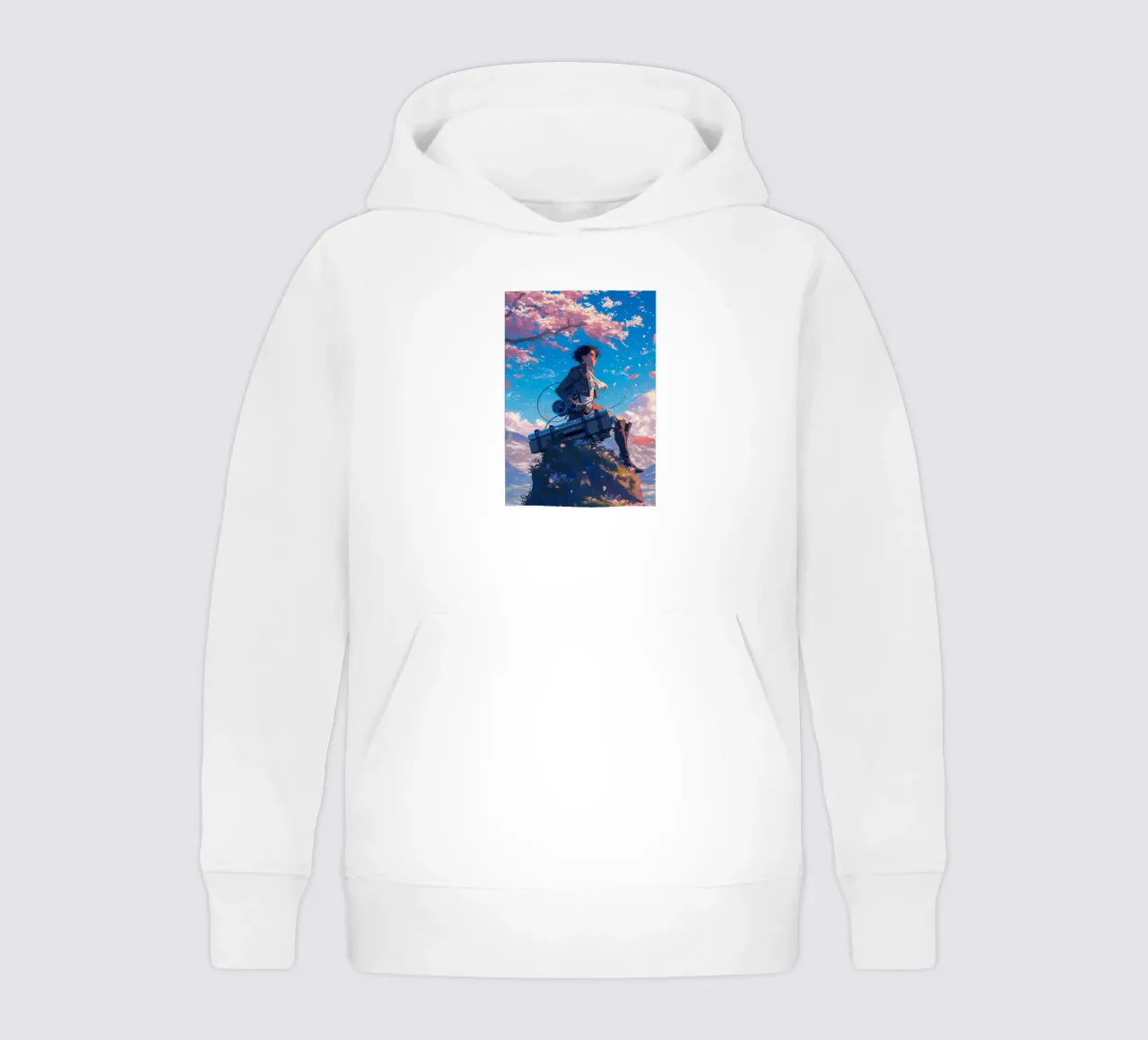 Levi Attack on Titan felpa bambino con cappuccio da CreativeStudio