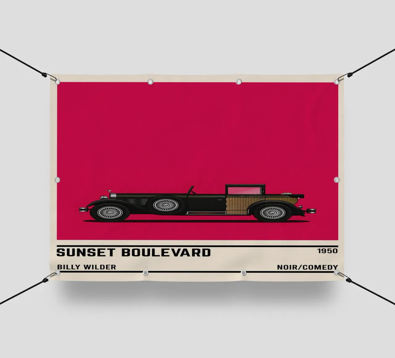 Sunset Boulevard Car Movie telo in pvc da TheArtstudio