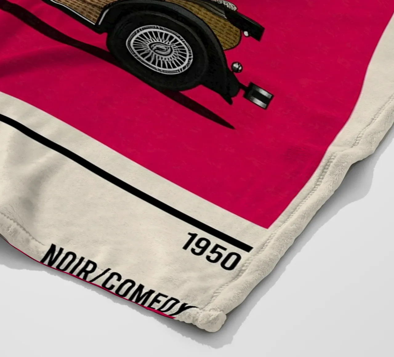 Sunset Boulevard Car Movie coperta in pile da TheArtstudio