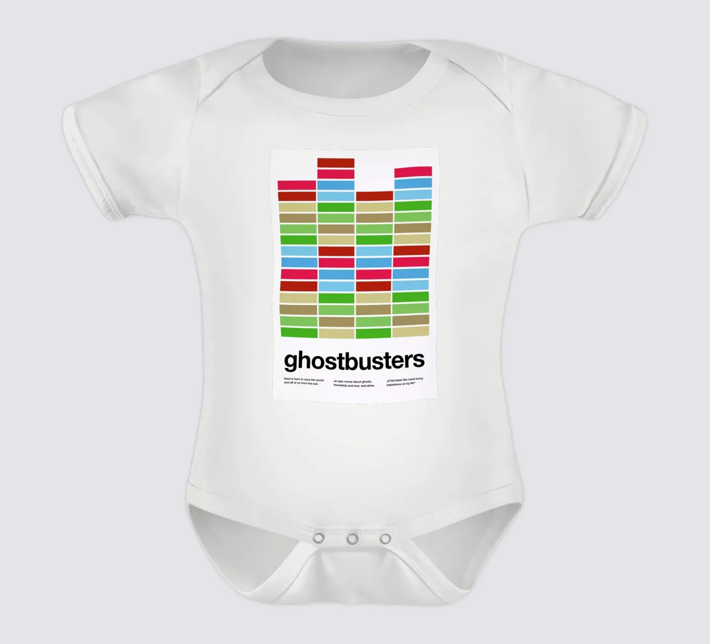 Ghostbusters Kurzarm Babybody von Stephan Kochs