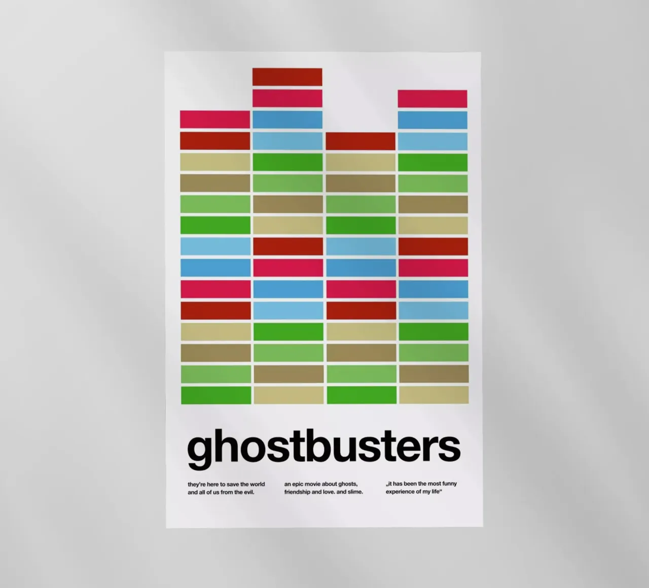 Ghostbusters pellicola backlit da Stephan Kochs