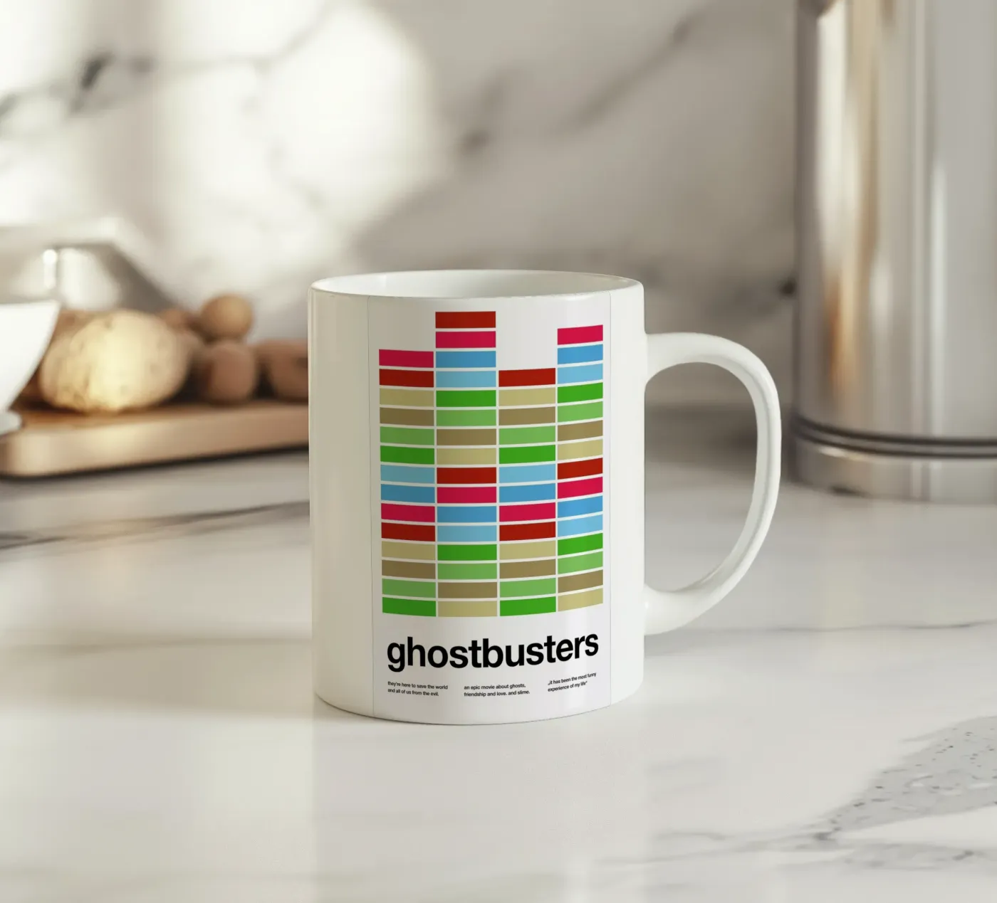 Ghostbusters tazza in ceramica da Stephan Kochs