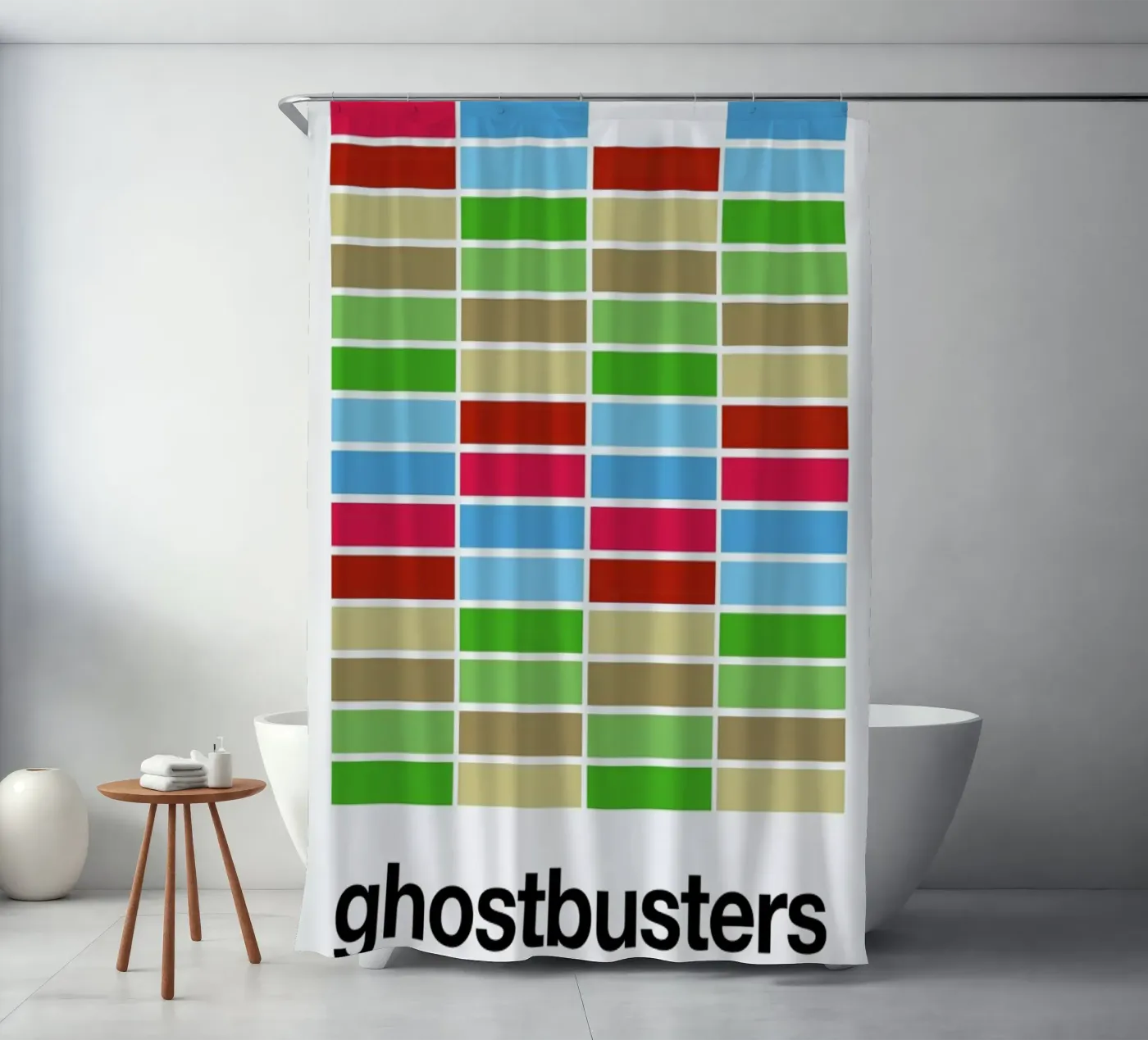Ghostbusters douchegordijn van Stephan Kochs