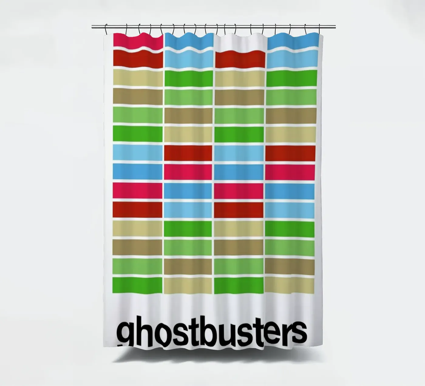 Ghostbusters douchegordijn van Stephan Kochs