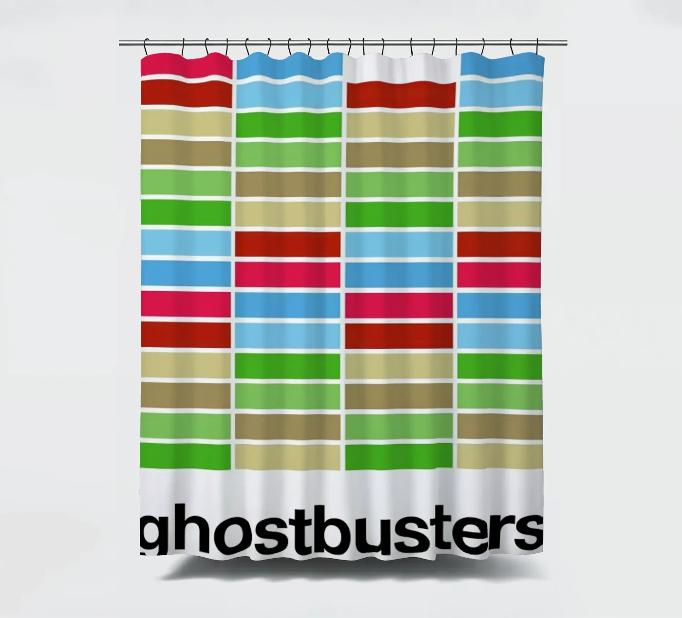 Ghostbusters douchegordijn van Stephan Kochs
