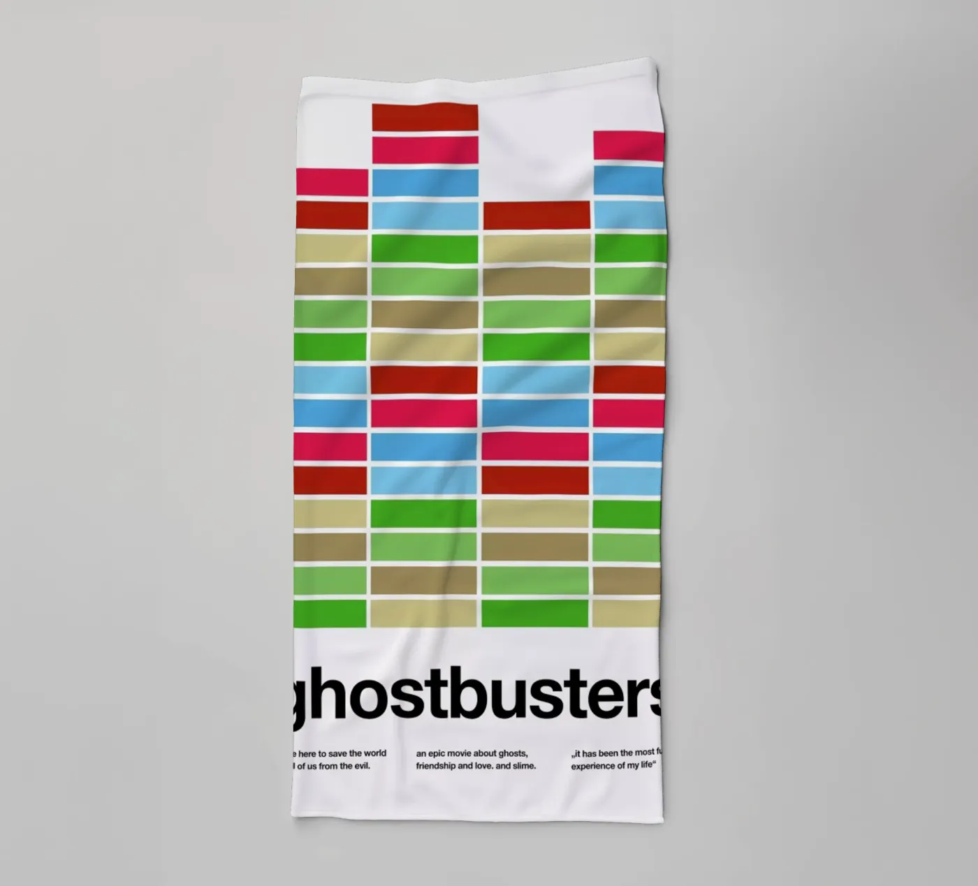 Ghostbusters towel by Stephan Kochs