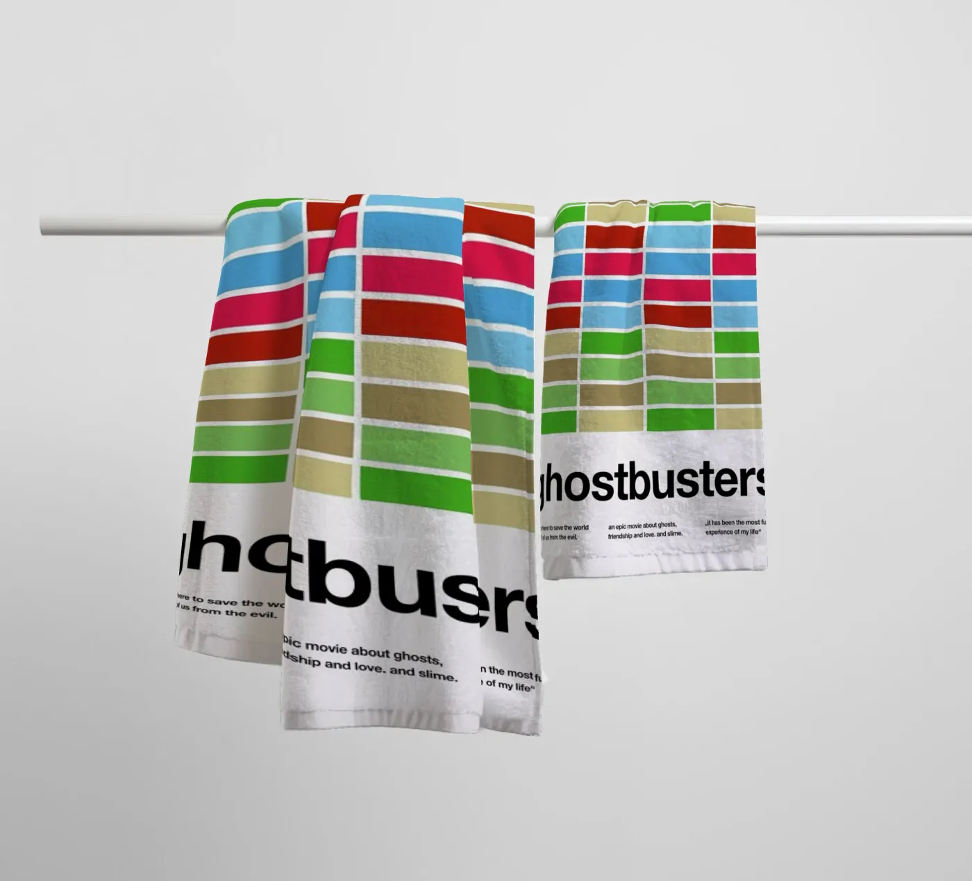 Ghostbusters towel by Stephan Kochs