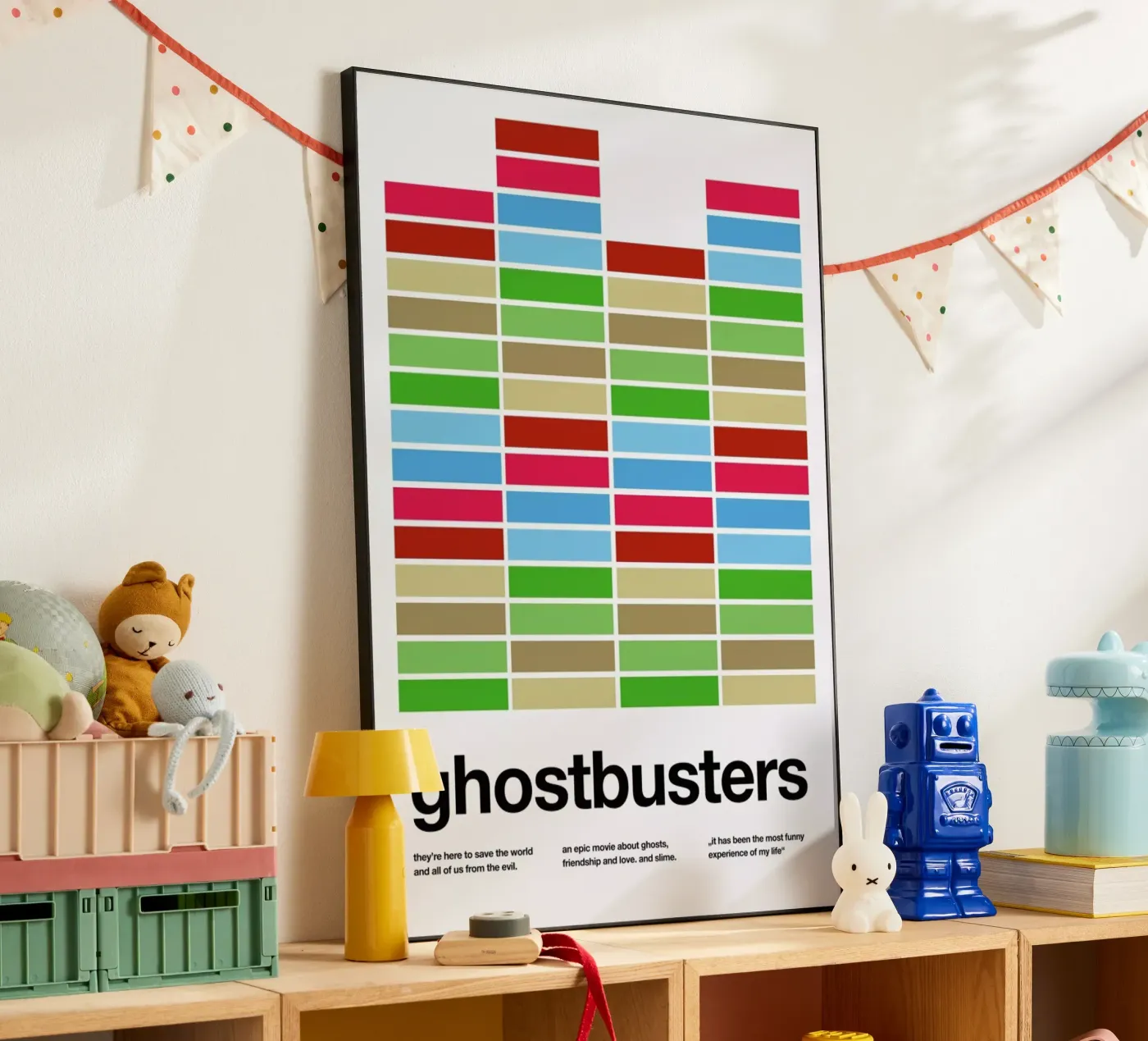 Ghostbusters alluminio dibond da Stephan Kochs