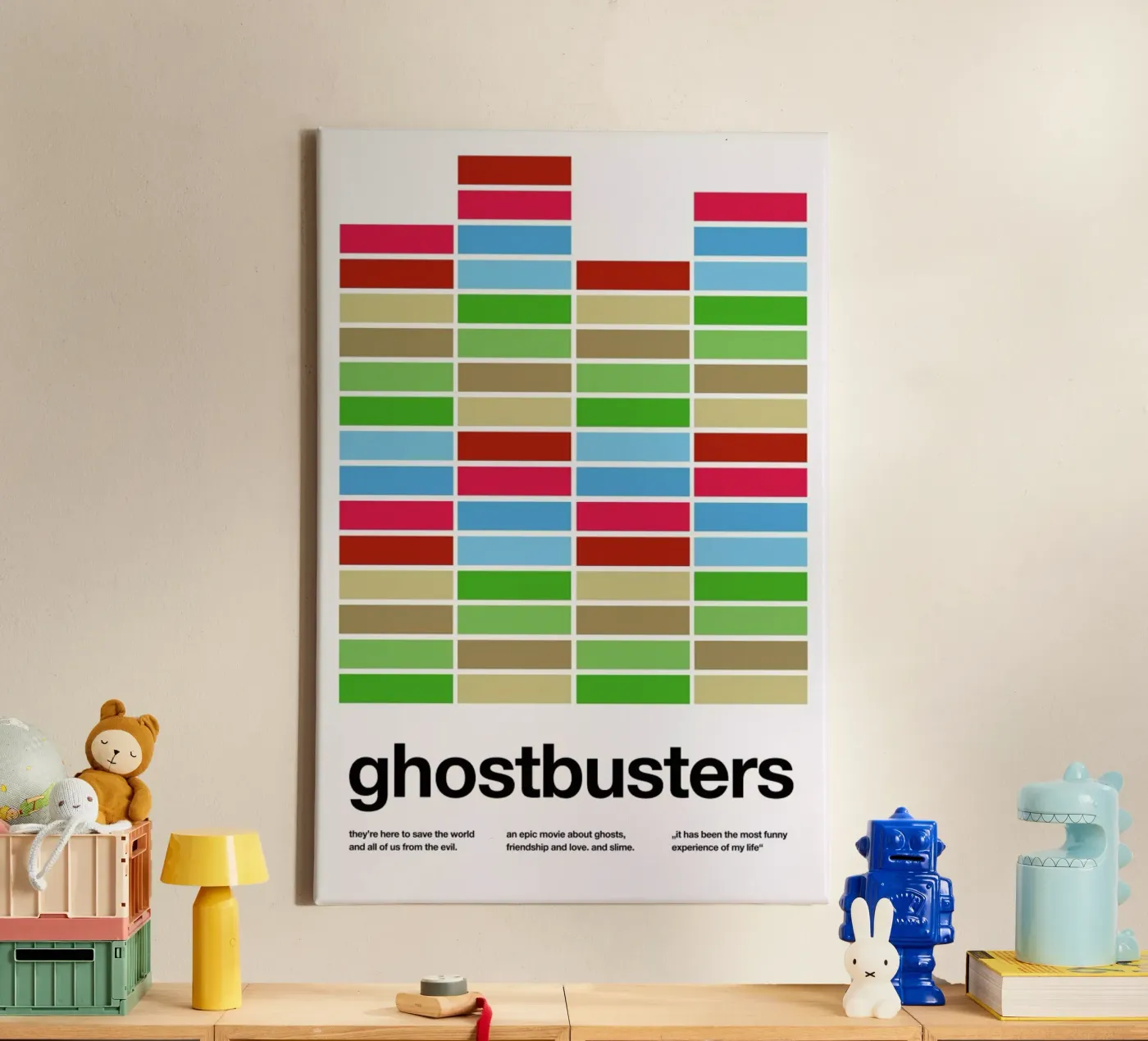 Ghostbusters canvas van Stephan Kochs