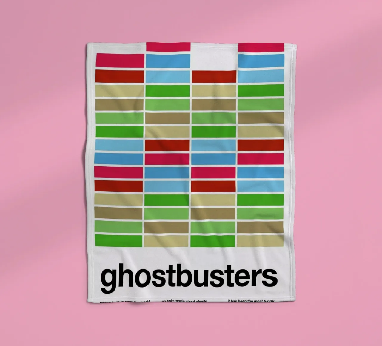 Ghostbusters fleecedeken van Stephan Kochs