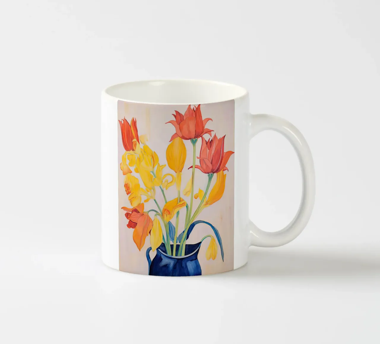 Tulipani tazza in ceramica da DaarbyN