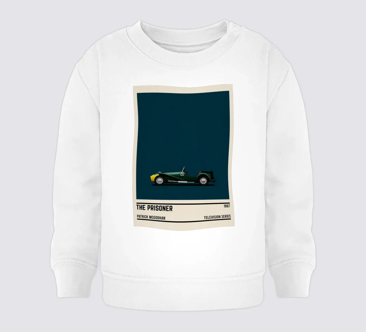 The Prisoner tv series car sudadera de bebé de TheArtstudio
