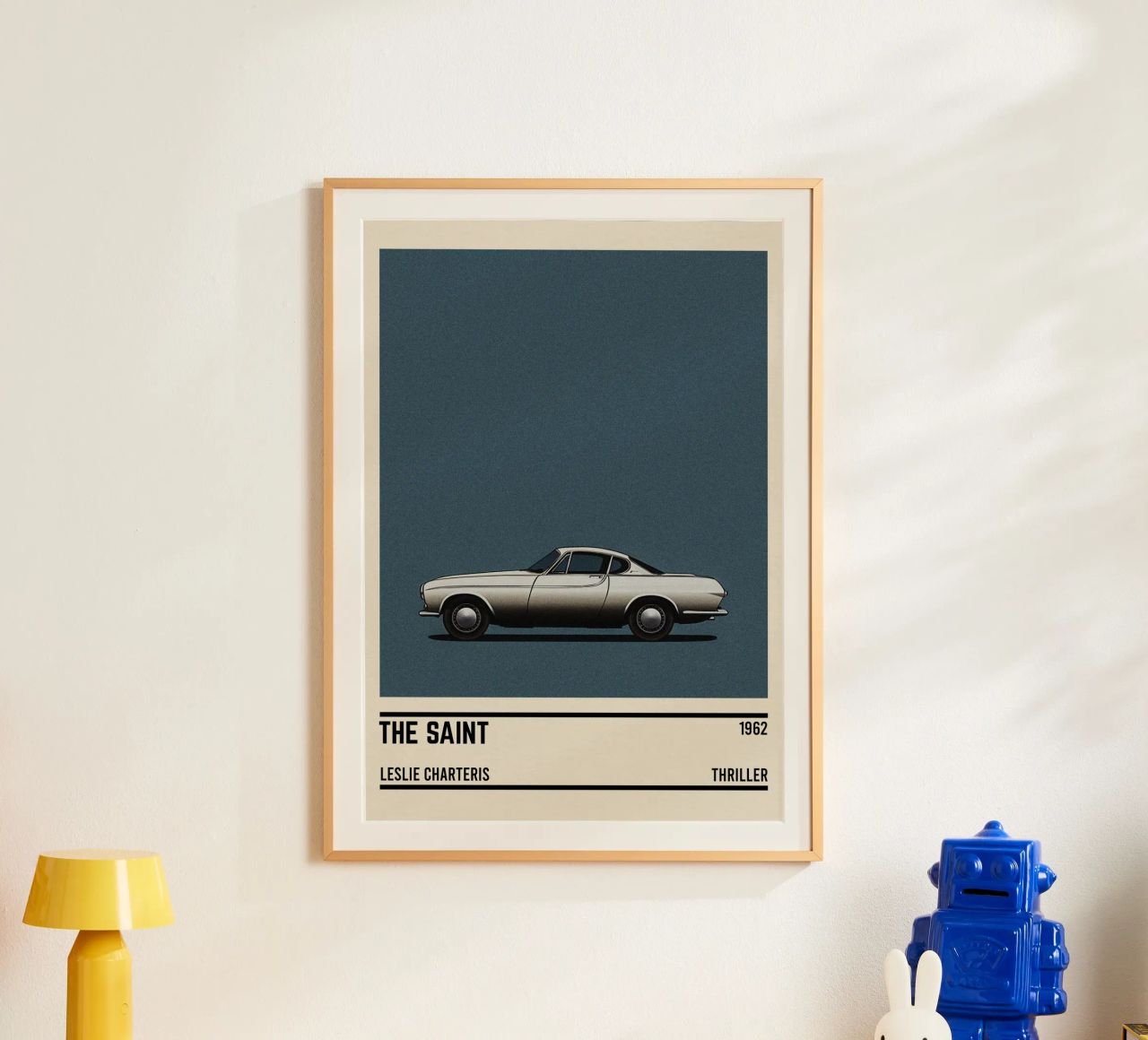The Saint car poster de TheArtstudio