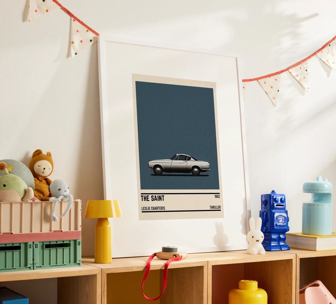 The Saint car poster de TheArtstudio