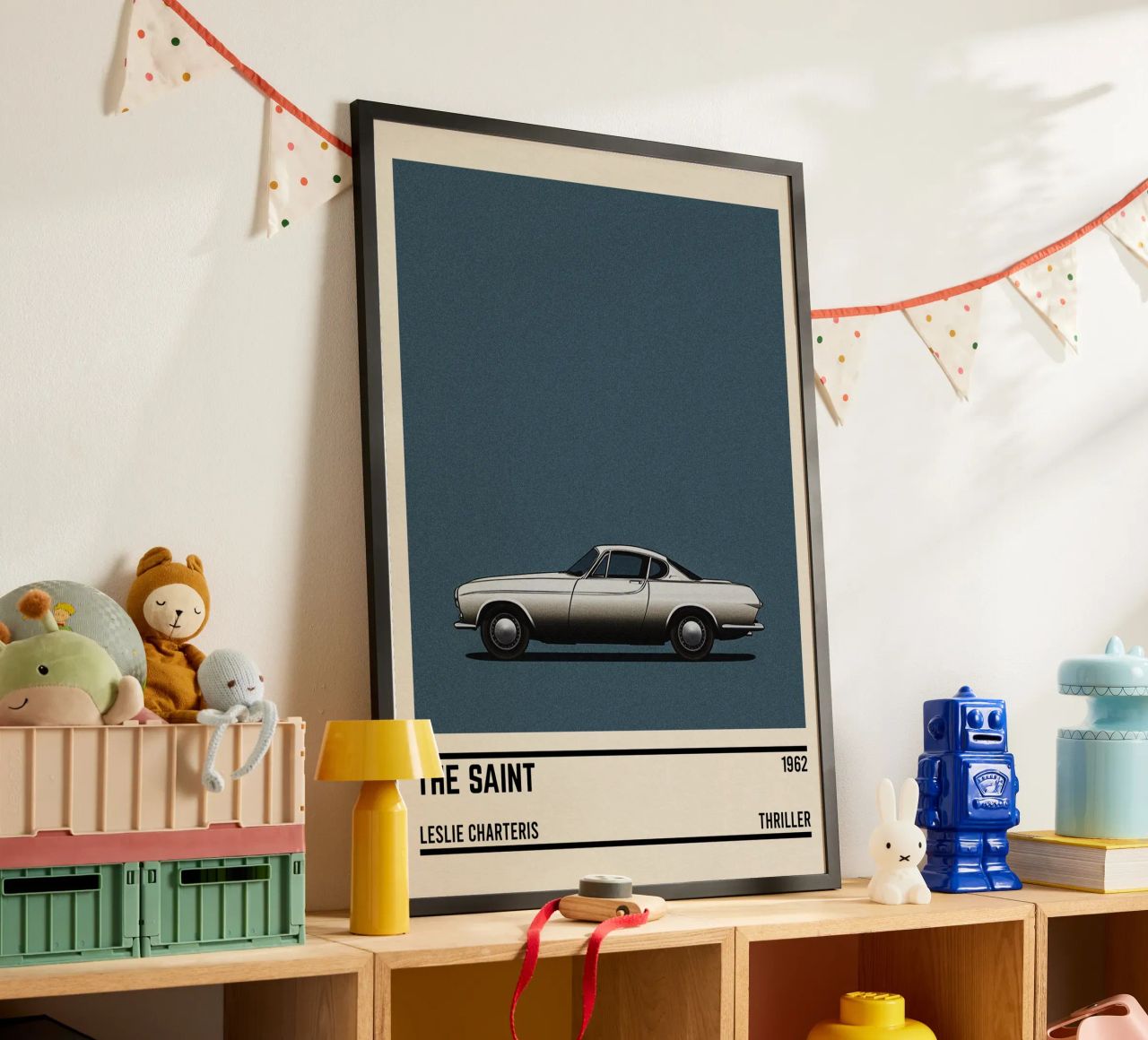 The Saint car poster de TheArtstudio