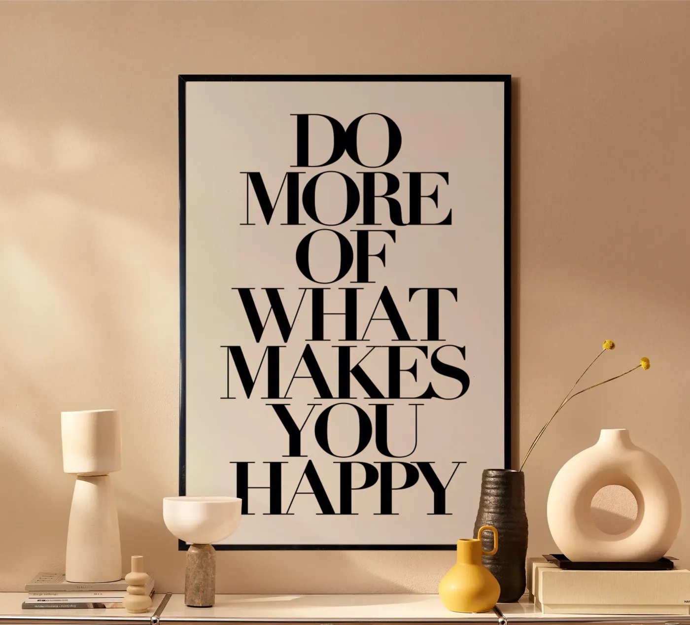 do more Poster von Mottos by Sinan Saydik