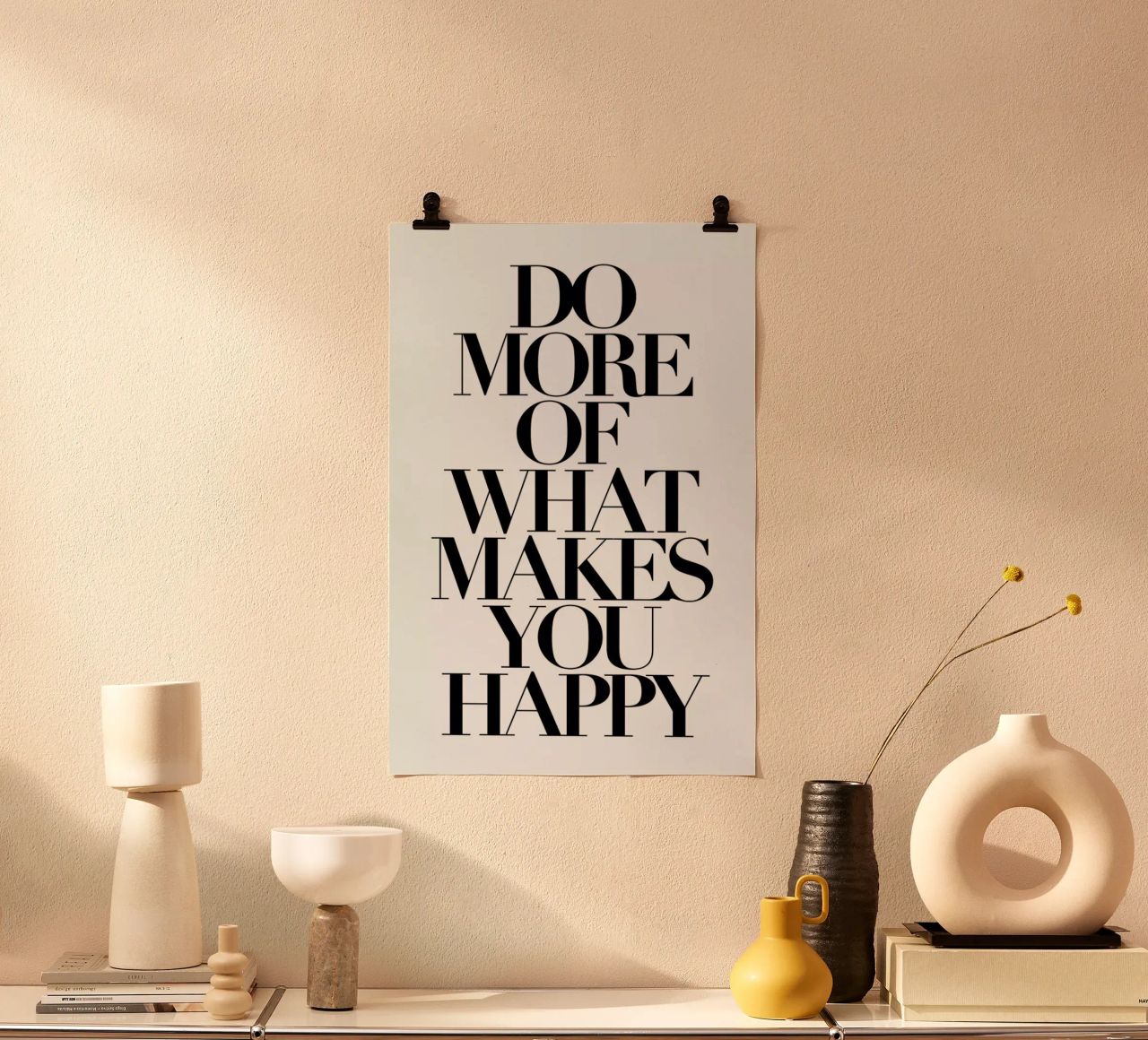 do more Poster von Mottos by Sinan Saydik