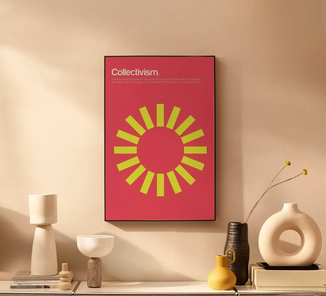 Collectivism alu-dibond by Genís Carreras