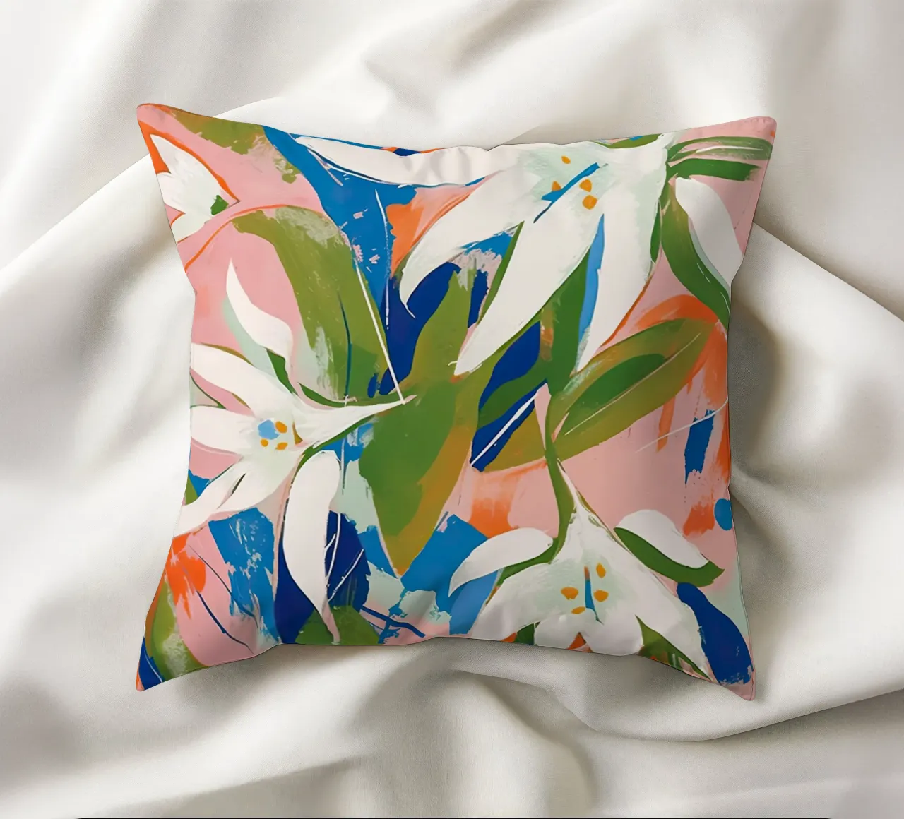 Lily Vibes decorative cushion by DaarbyN