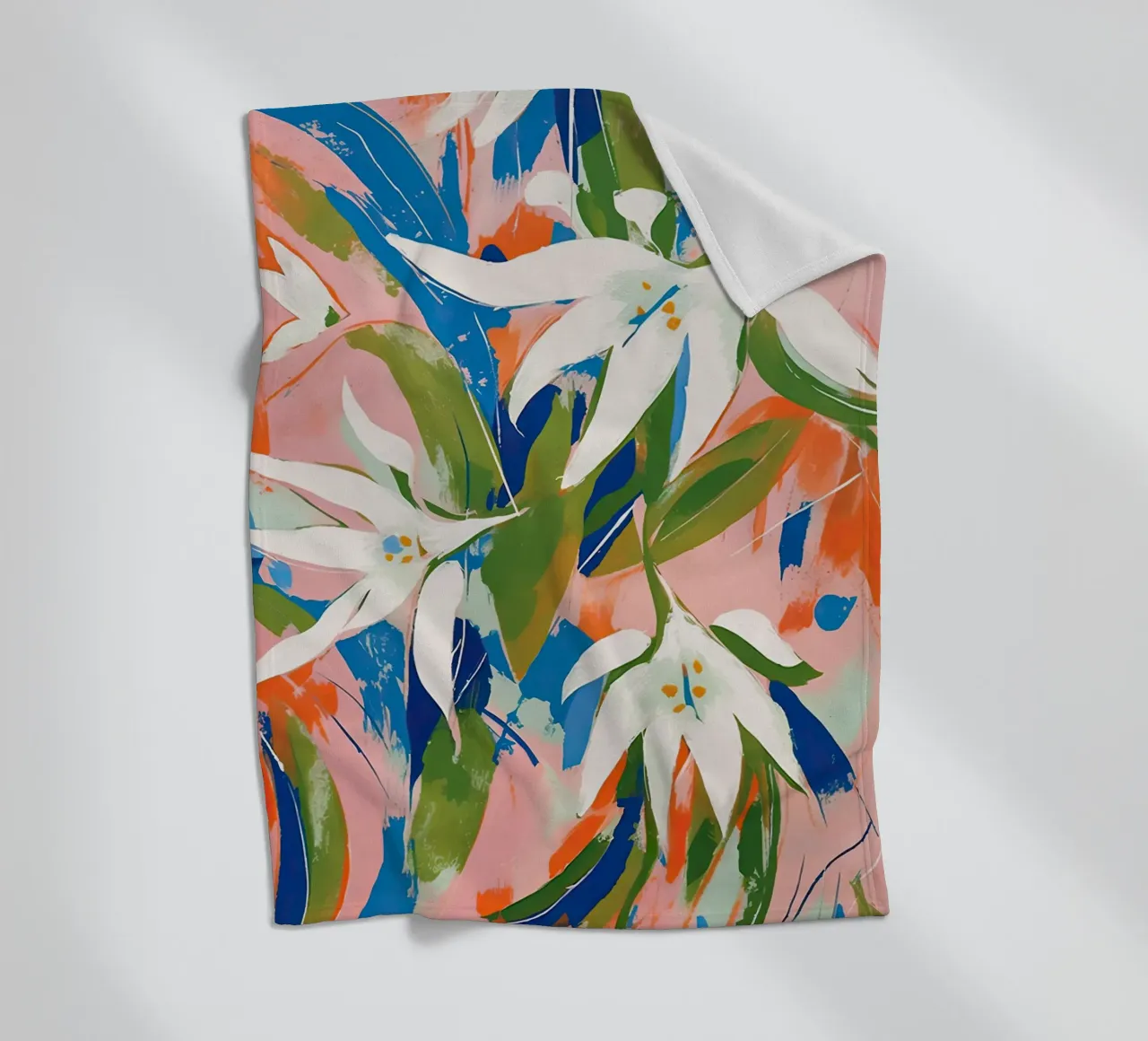 Lily Vibes fleece blanket by DaarbyN