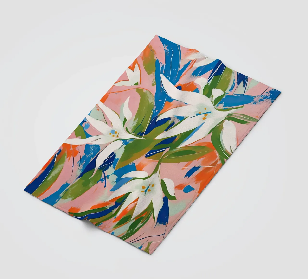 Lily Vibes fleece blanket by DaarbyN