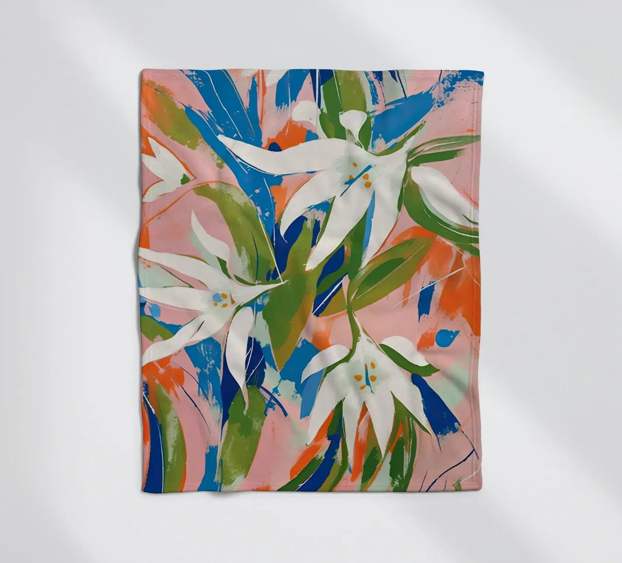 Lily Vibes fleece blanket by DaarbyN