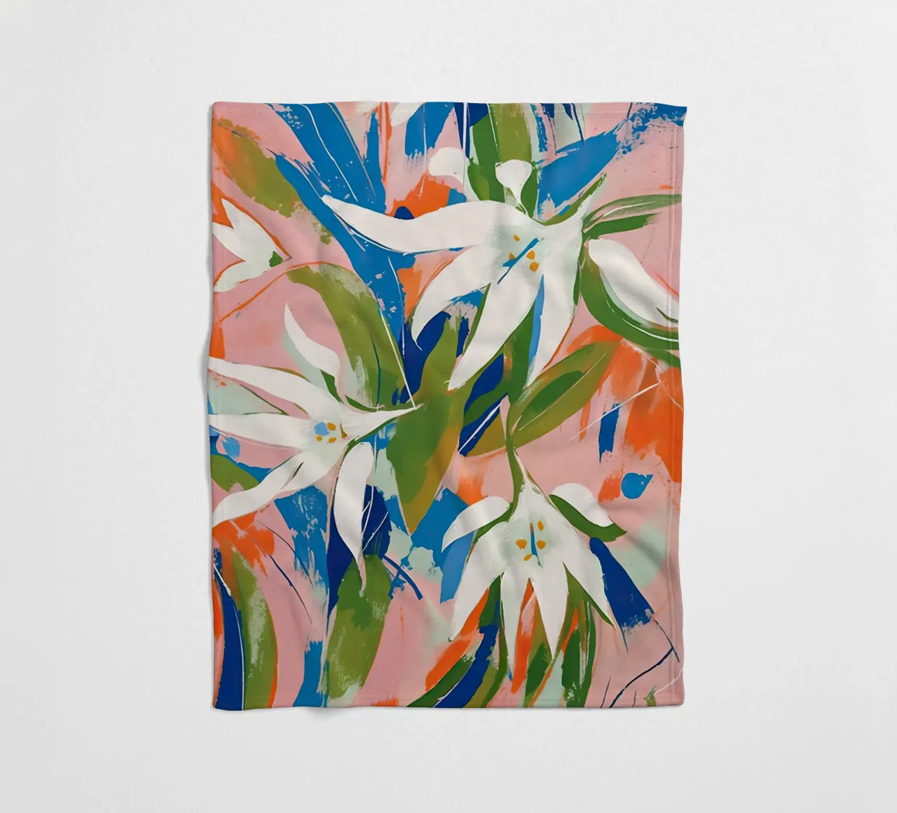 Lily Vibes fleece blanket by DaarbyN