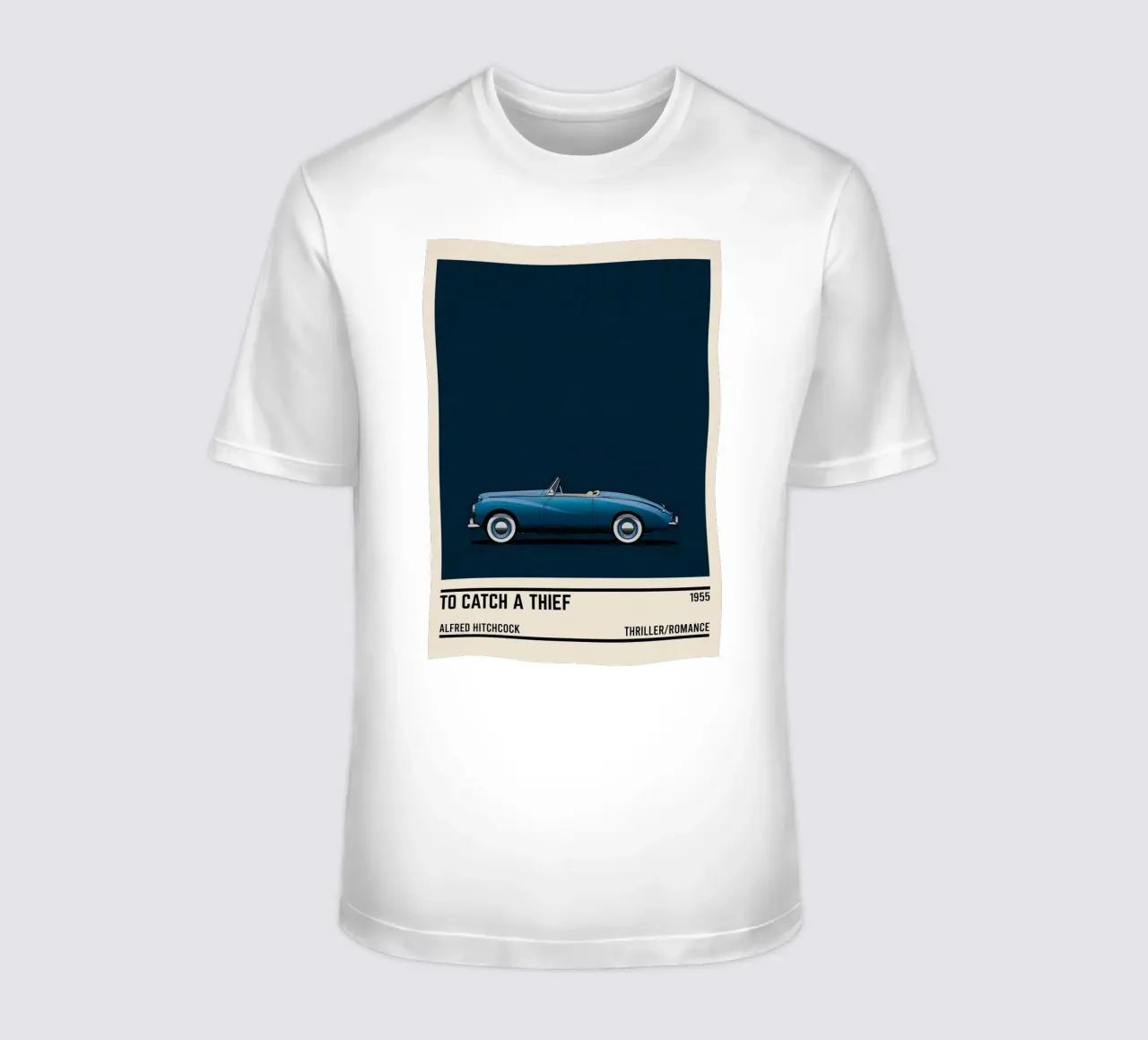 To Catch a Thief movie car t-shirt da TheArtstudio