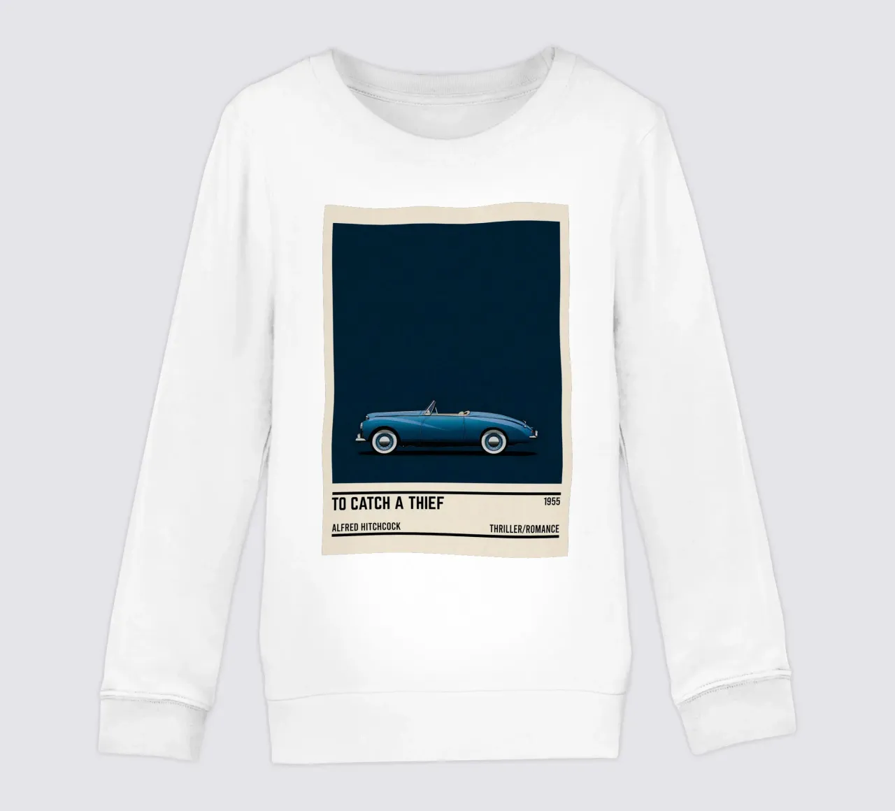 To Catch a Thief movie car felpa bambino da TheArtstudio