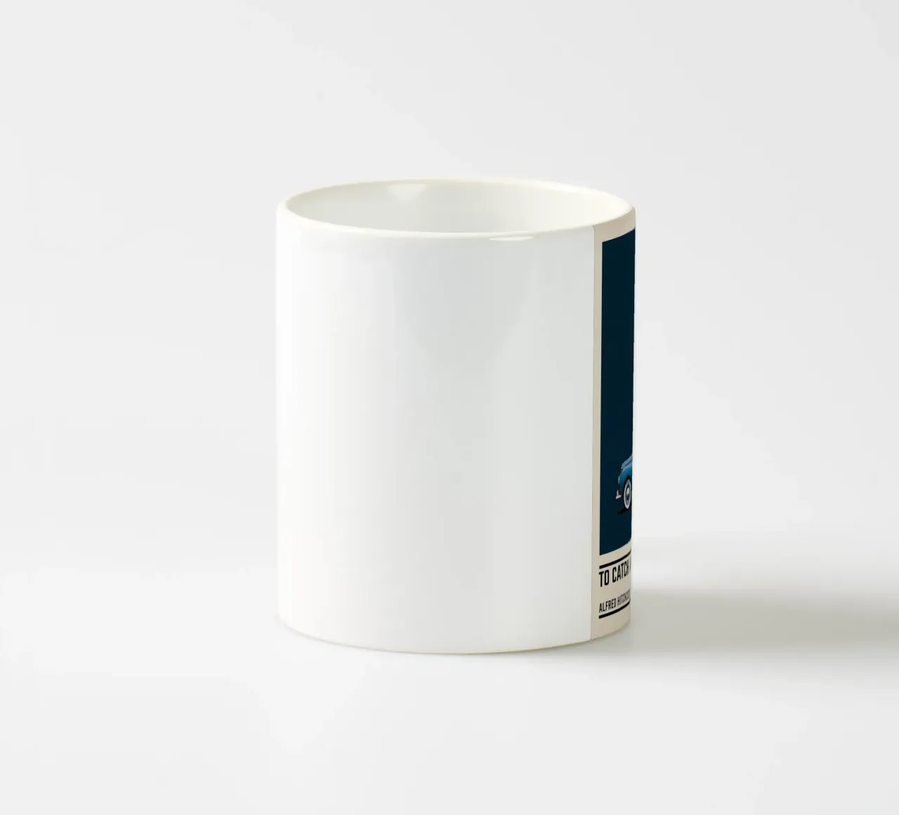To Catch a Thief movie car tazza in ceramica da TheArtstudio