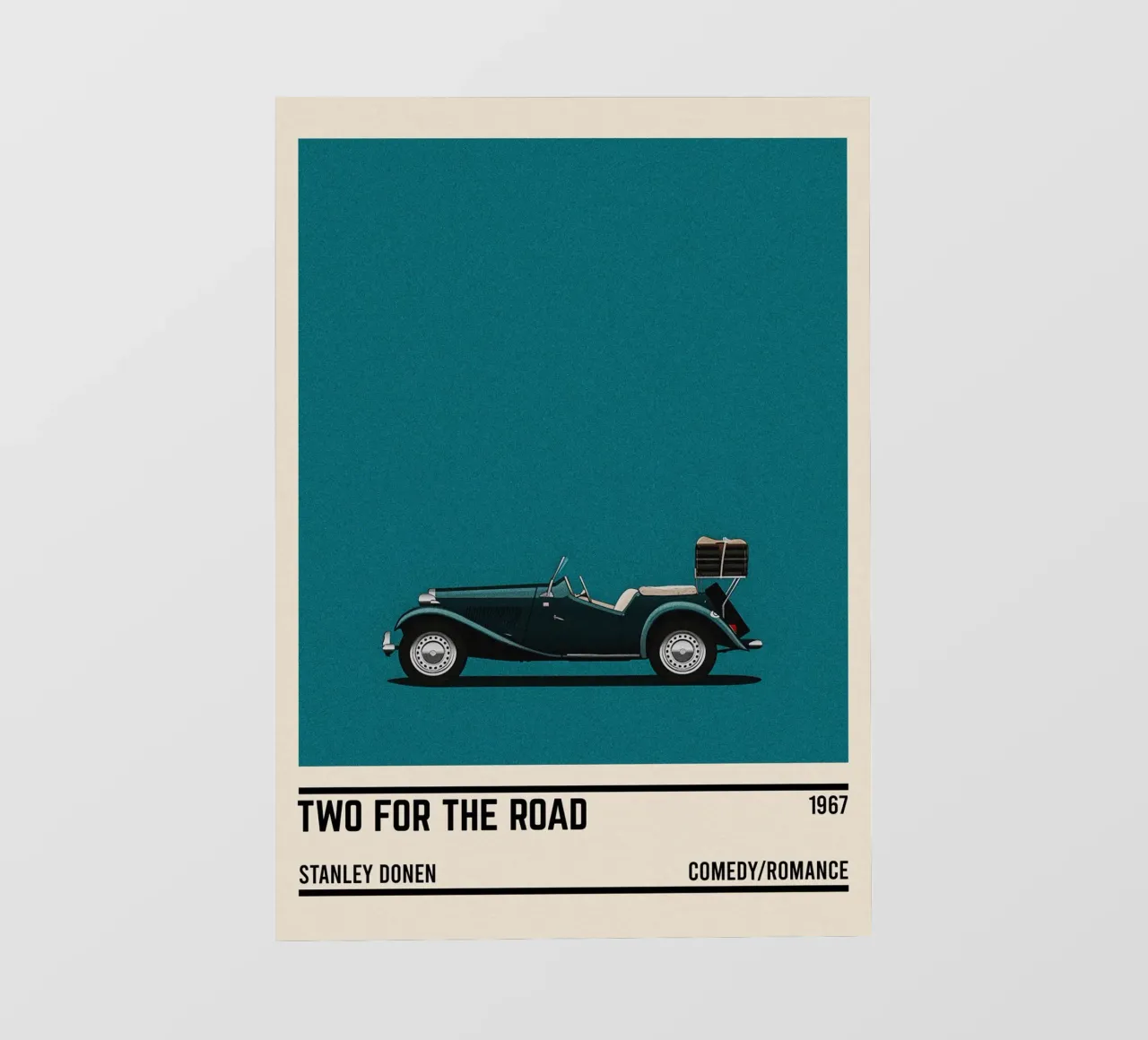 Two for the road car movie telo in pvc da TheArtstudio