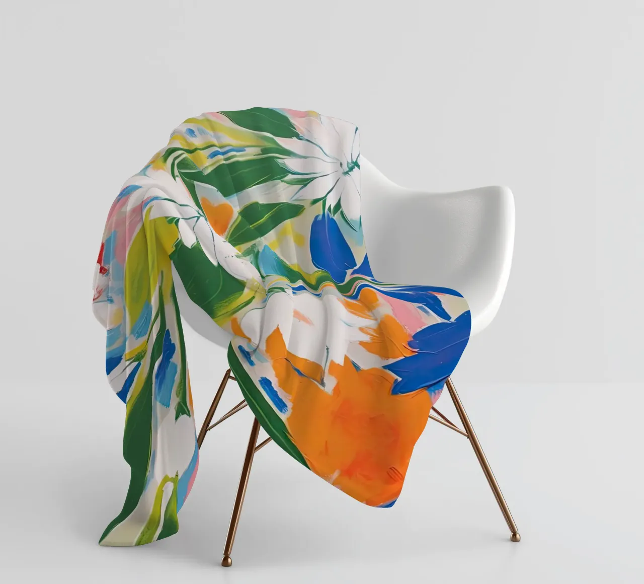 Fiori selvatici coperta in pile da DaarbyN