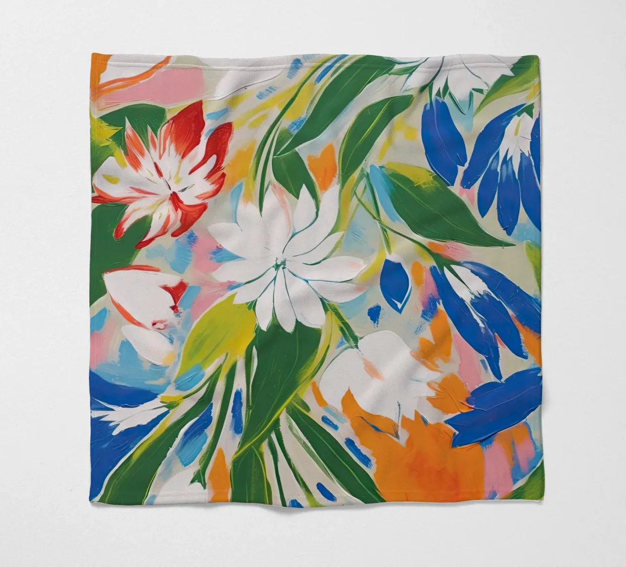 Fiori selvatici coperta in pile da DaarbyN